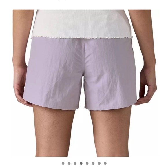 Patagonia Women's Size Medium 5” Baggies Shorts Foxglove Purple Lavender NWT - Picture 9 of 11